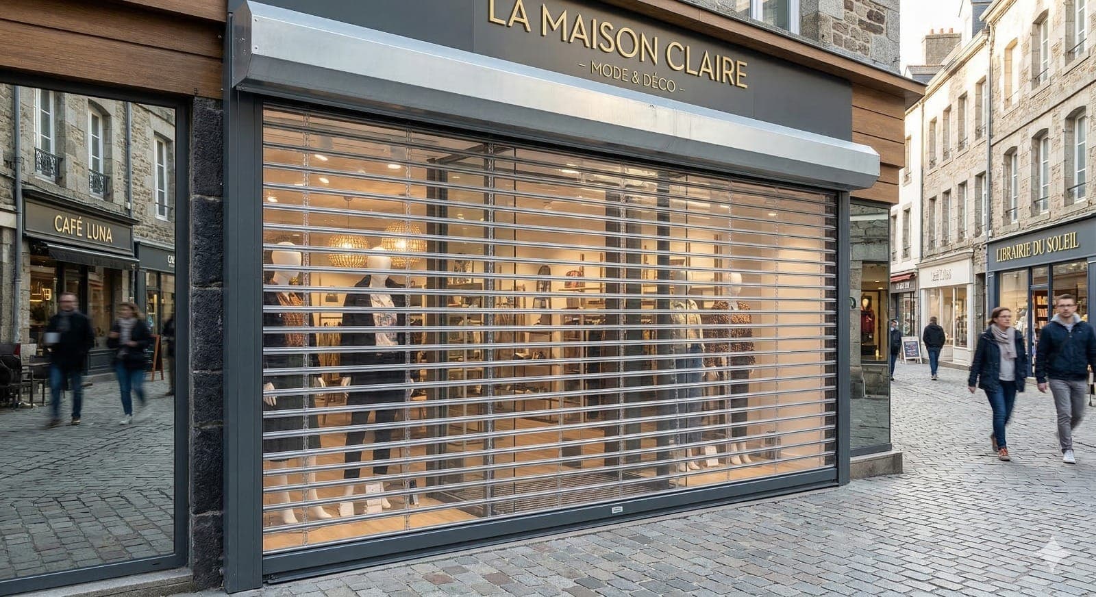 Rideau polycarbonate