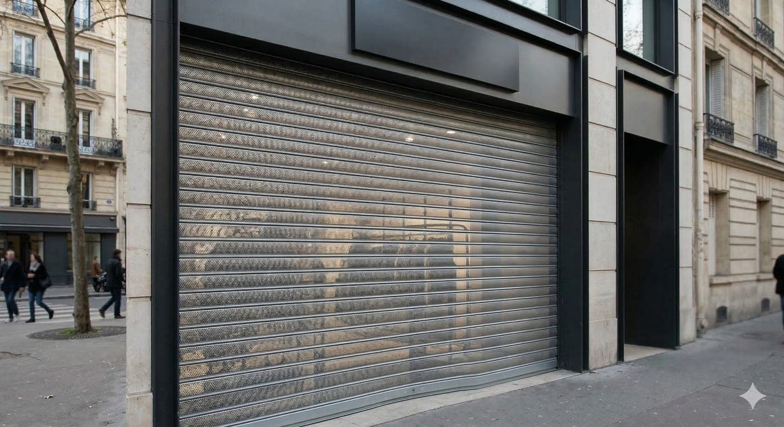 Rideau micro-perforé